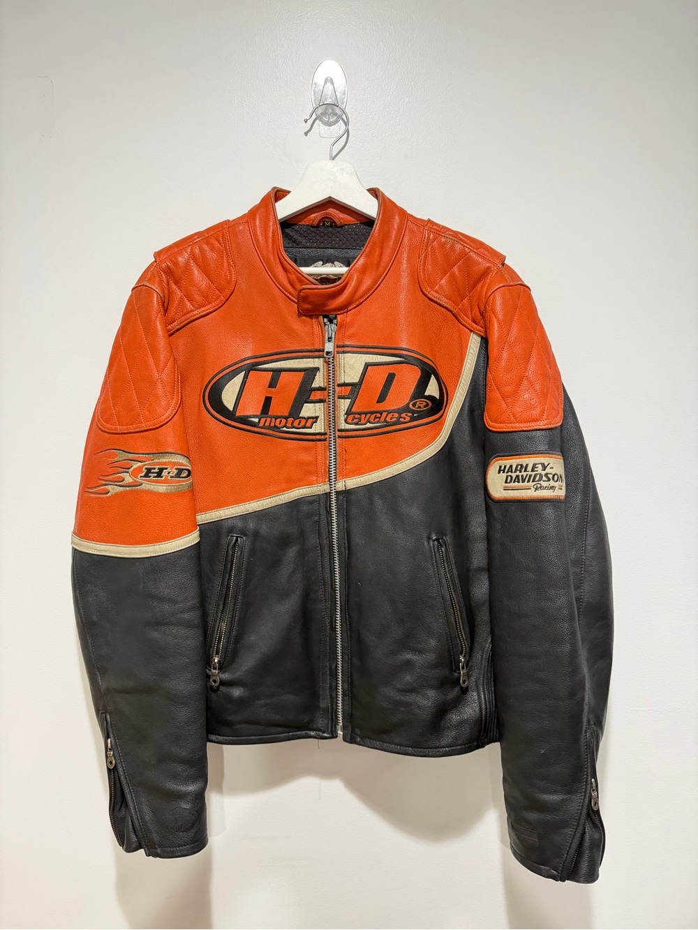 Vintage Rare Harley davidson leather jacket